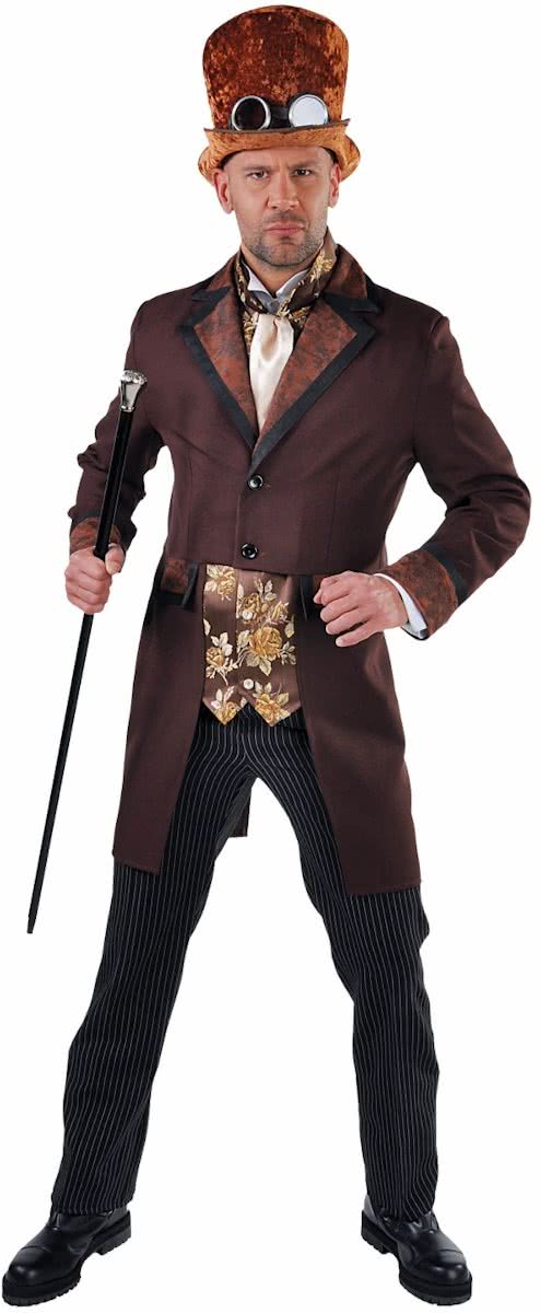 Steampunk pak | Herenkostuum maat XL (58)